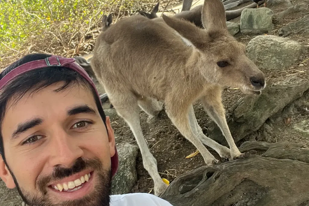 canguro-selfie